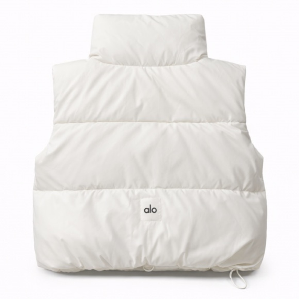 ALO Sleeveless Cropped Puffer